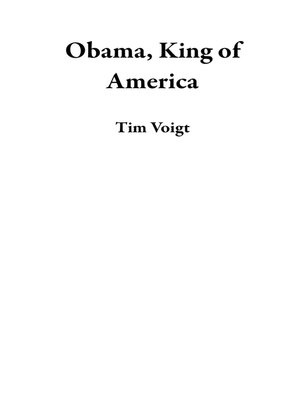 cover image of Obama, King of America